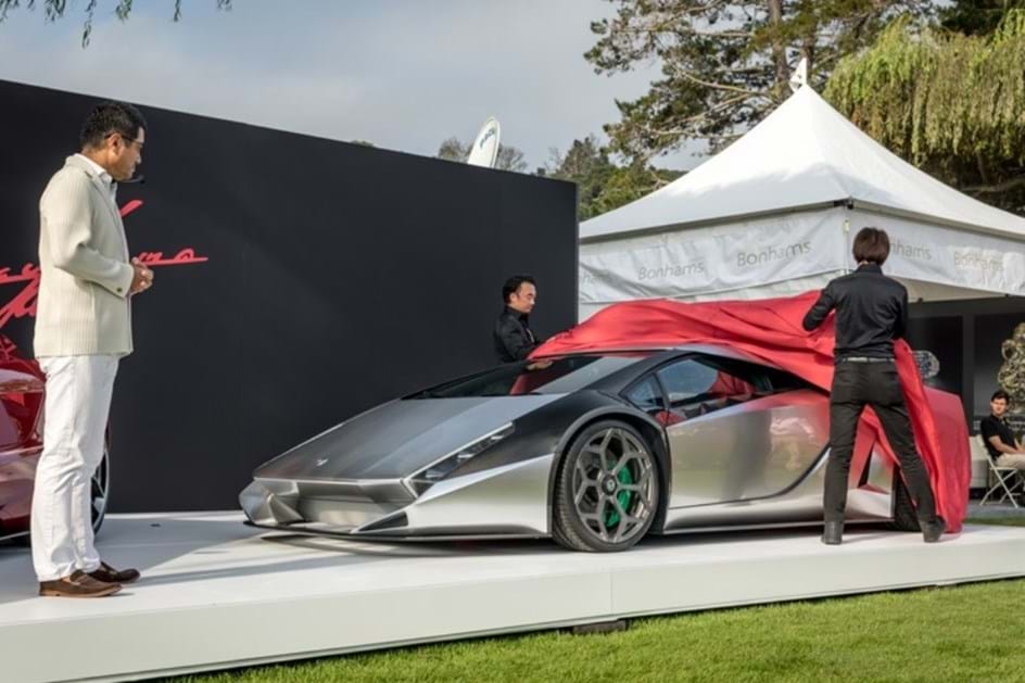 Kode 0:  O  Lamborghini Aventador revisto pelo designer do Ferrari Enzo