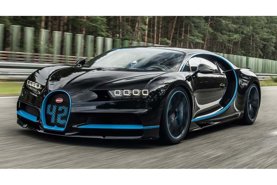 Bugatti Chiron bateu recorde do mundo com Montoya ao volante