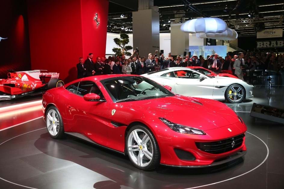 Ferrari Portofino faz a sua estreia no Salão de Frankfurt