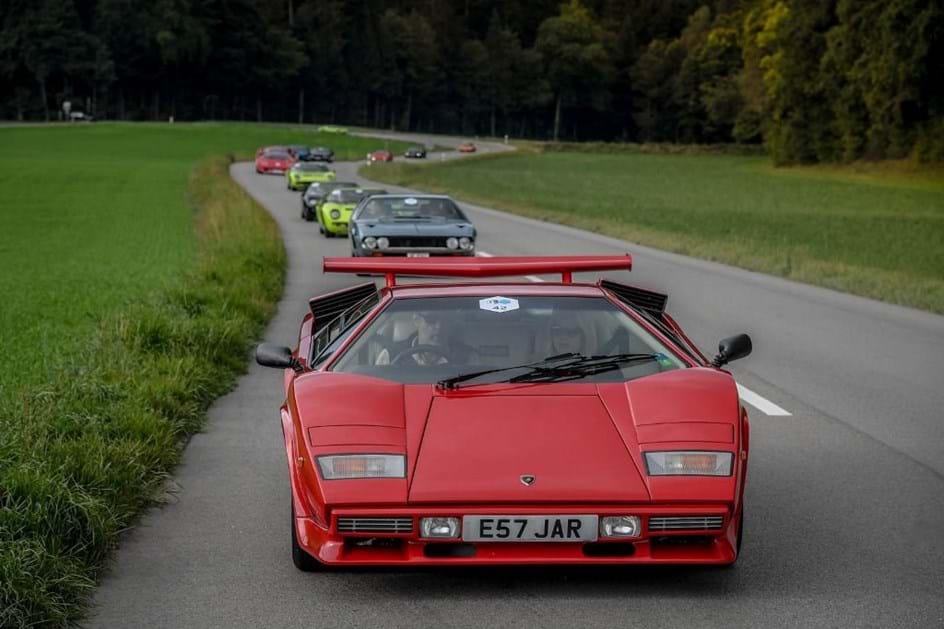 Lamborghini Concour d’Elegance juntou vários “touros” na Suíça