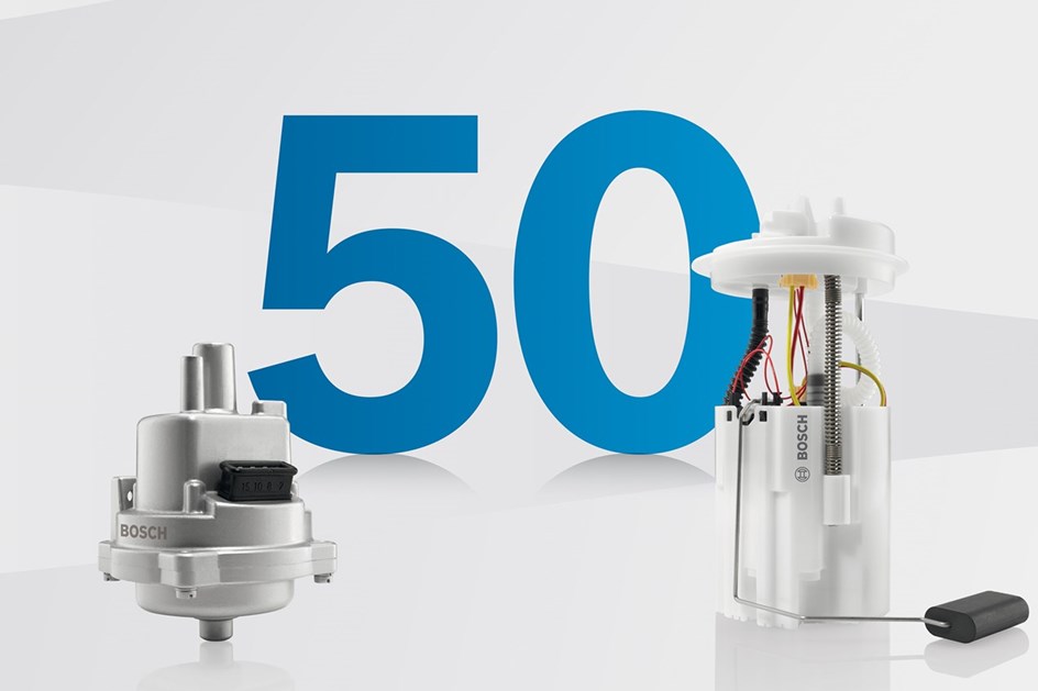 Sistemas de alimentação de combustível Bosch celebram 50º aniversário