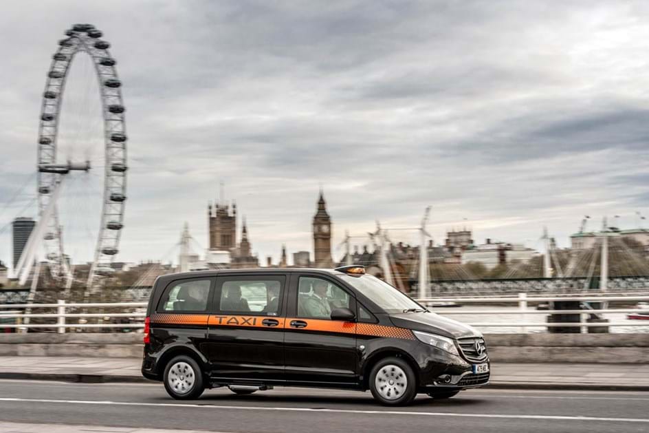 Mercedes já domina o mercado de táxis de Londres