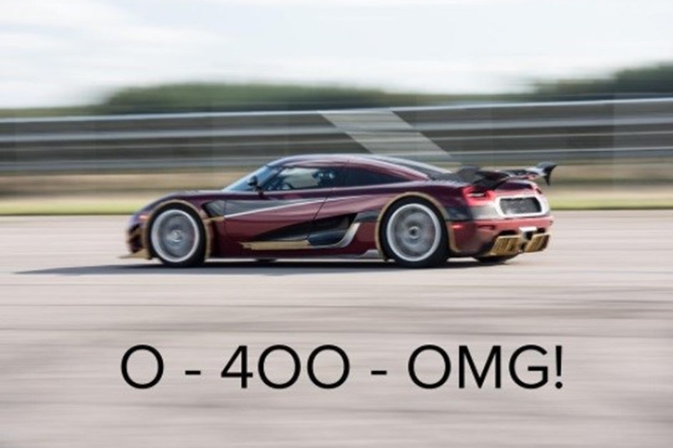 Koenigsegg vai desafiar recorde dos 0-400-0 do Bugatti Chiron