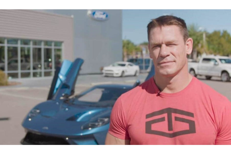 Ford processa lutador de wrestling John Cena por vender Ford GT