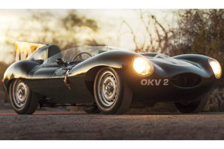 Jaguar D-Type que Stirling Moss guiou em Le Mans vale 10 milhões