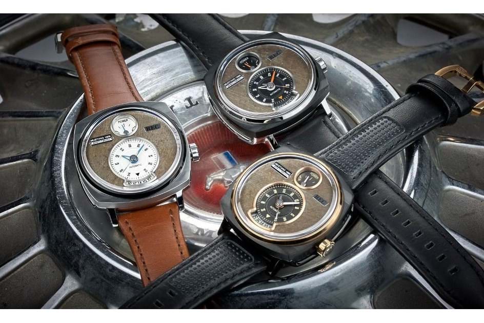 Estes relógios são feitos de Ford Mustangs… reciclados!