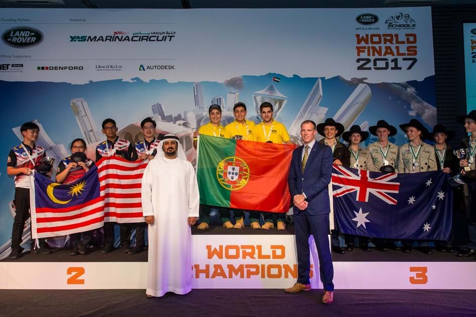 Quarteto português sagrou-se campeão do mundo em Abu Dhabi