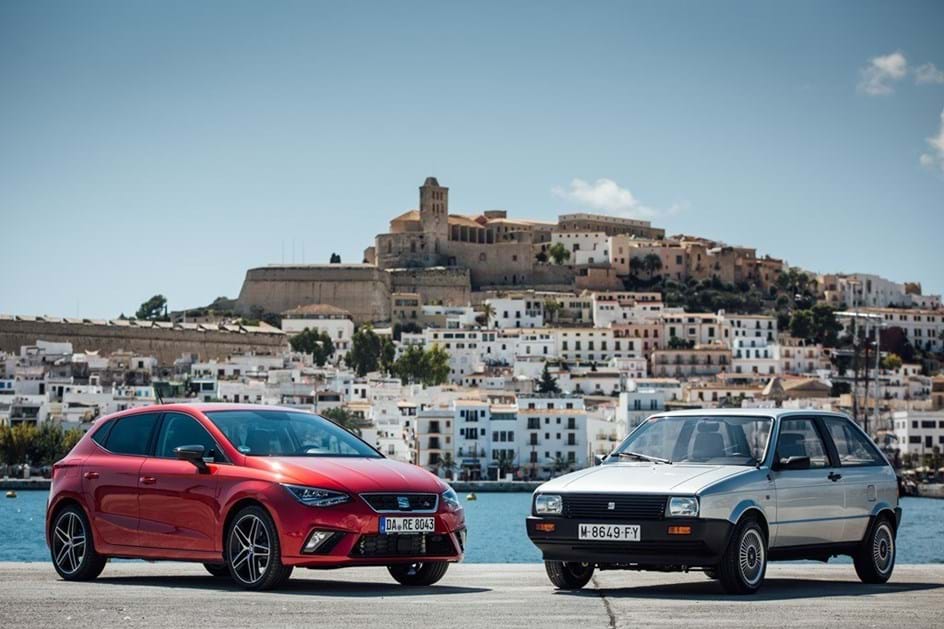 33 anos separam a primeira geração do SEAT Ibiza da última!