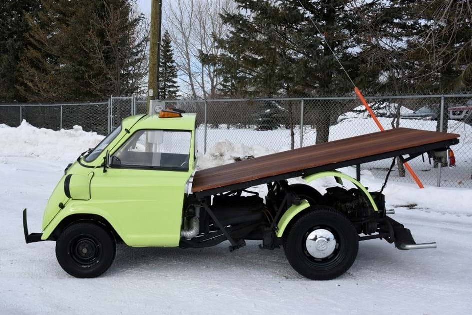 Um "ovo pick-up"?! Ele há malucos para tudo!!