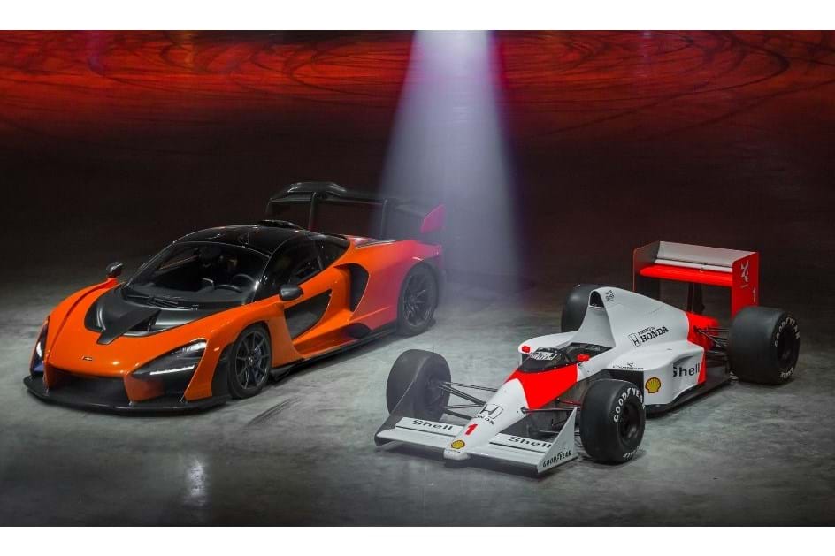 McLaren Senna baptizou novo centro tecnológico da marca com… “piões”!