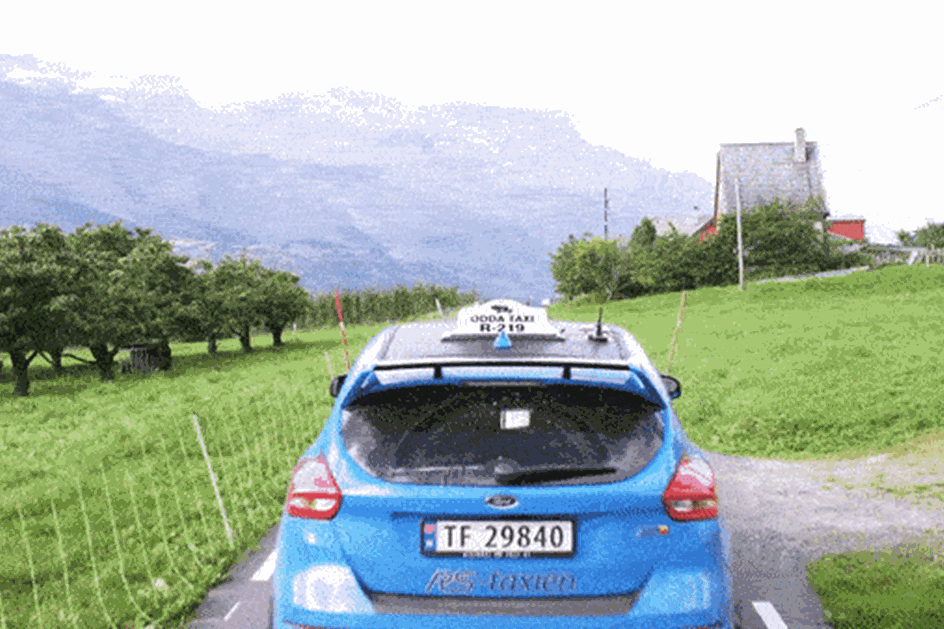 Será este Ford Focus RS o táxi mais radical do mundo?