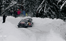 WRC: Rali da Suécia visto por um drone