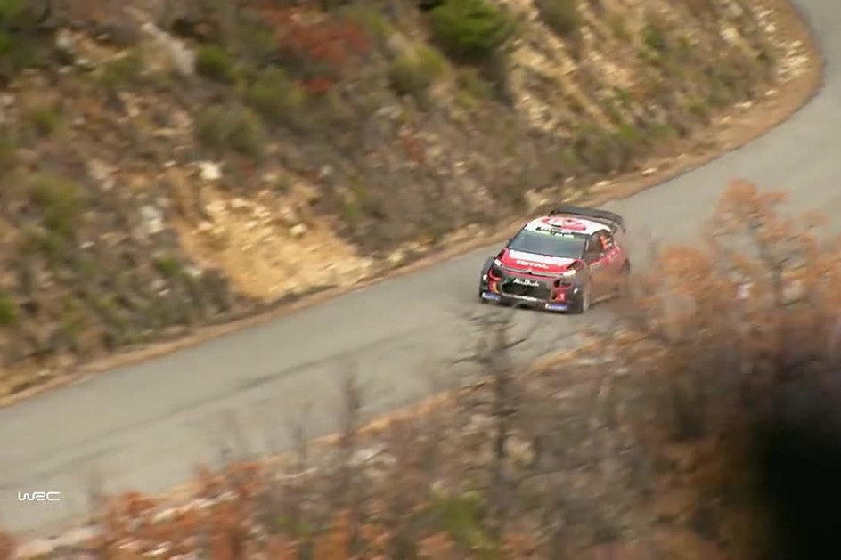 WRC: Rali de Monte Carlo visto "dos céus"