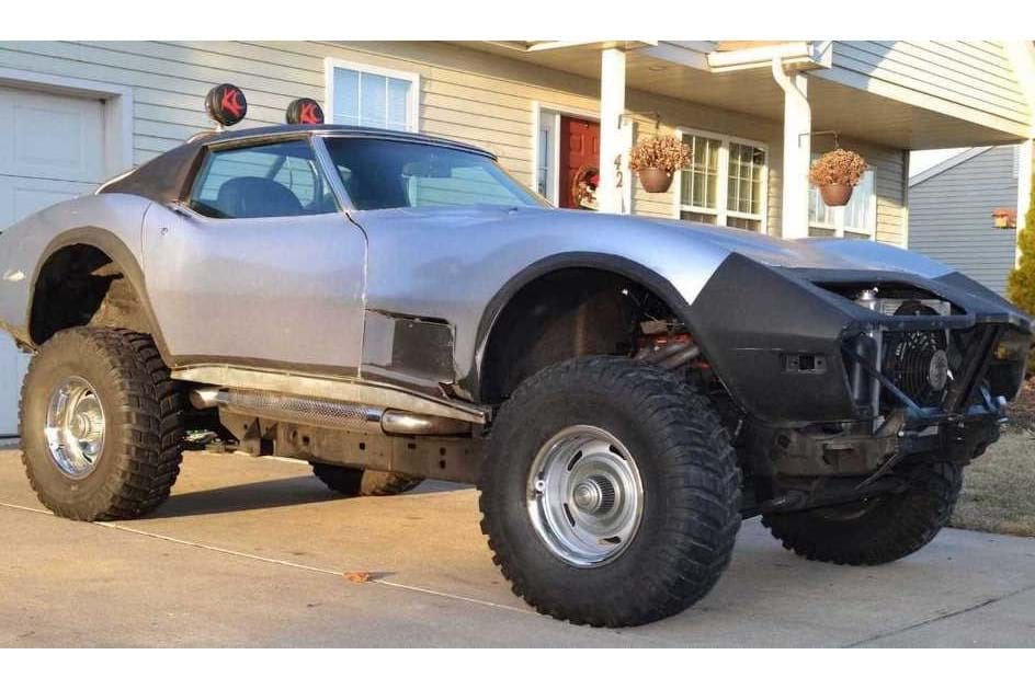 Este Corvette Bigfoot é peça única no mundo e só custa 5 mil dólares