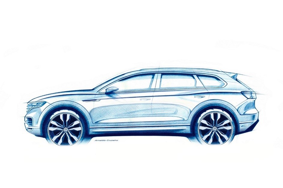 VW vai mostrar o novo Touareg a 23 de Março… em Pequim