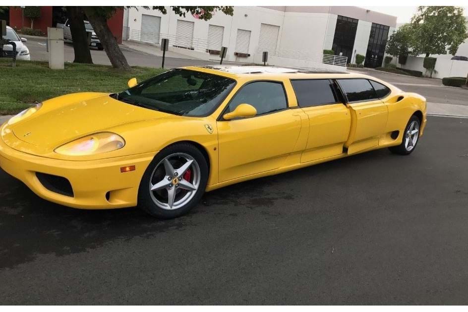 Ninguém quis comprar este Ferrari 360 Limousine!
