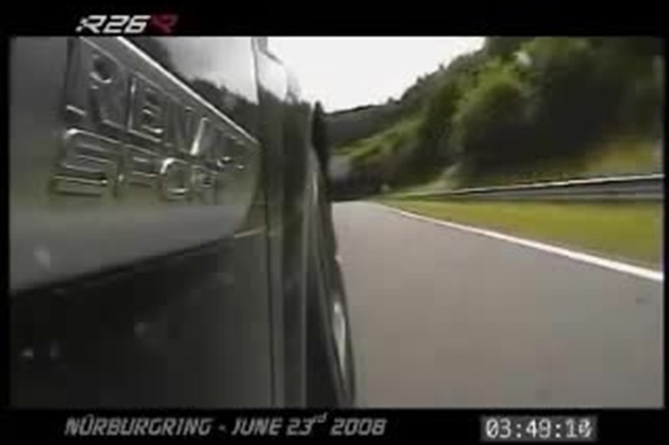 Recorde do Nurburgring do Mégane R26 R de 2008