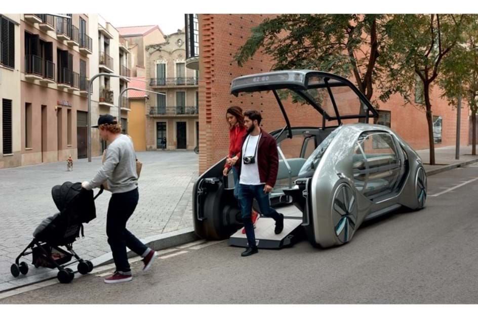 Renault EZ-GO Concept é o táxi autónomo do futuro!