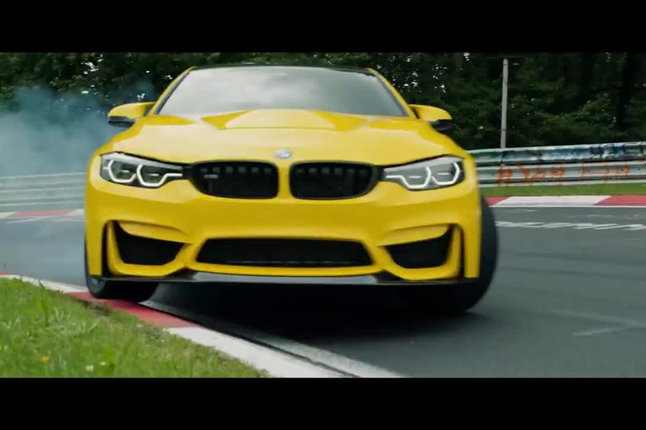 BMW M4 CS levado ao limite no novo anúncio da Pennzoil