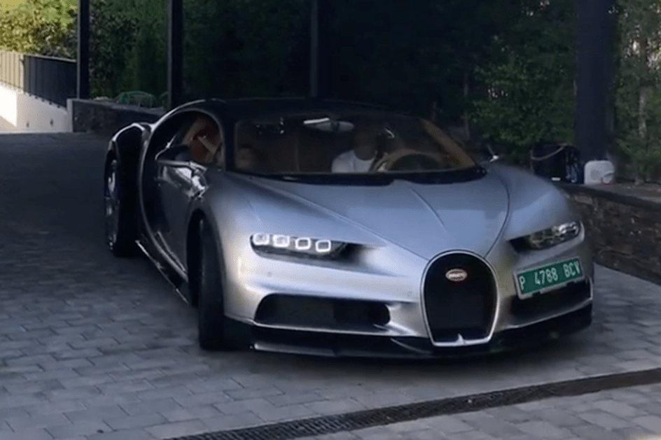 bugatti chiron ronaldo