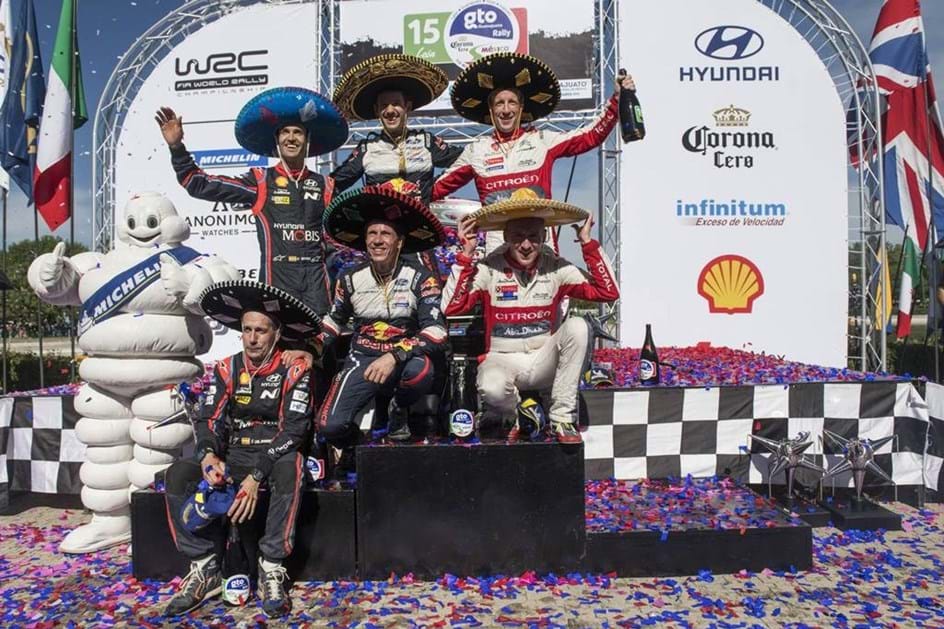 Rali do México 2018: as melhores imagem da festa de Ogier e da Ford