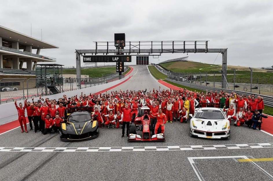 FXX K Evo de 4 milhões foi estrela no mais recente evento da Ferrari