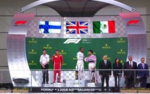 F1: As imagens do regresso às vitórias de Hamilton em Baku