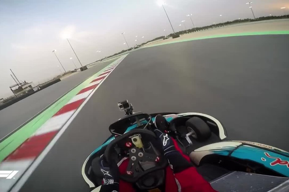 Pierre Gasly deu lição de “karts” no Bahrain