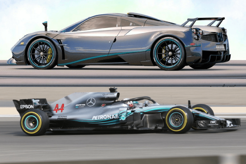Último Pagani Huayra Coupé é inspirado em Lewis Hamilton