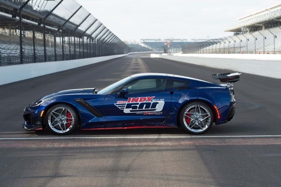 Corvette ZR1 de 765 cv é o novo pace-car de Indianapolis