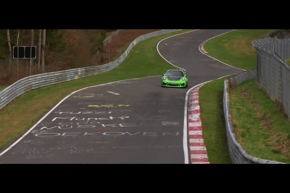 Veja os bastidores da volta canhão do 911 GT3 RS no “The Ring”