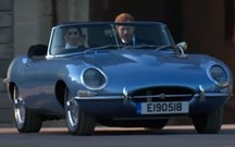 Jaguar E-Type eléctrico brilhou no casamento real