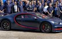 Bugatti fez o Chiron número 100. Faltam 400…