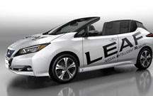 Nissan Leaf vira descapotável de duas portas!