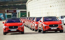 80 Jaguar I-Pace eléctricos andam pelas estradas do Algarve
