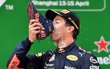 G.P. Mónaco: as imagens da festa de Ricciardo e da Red Bull