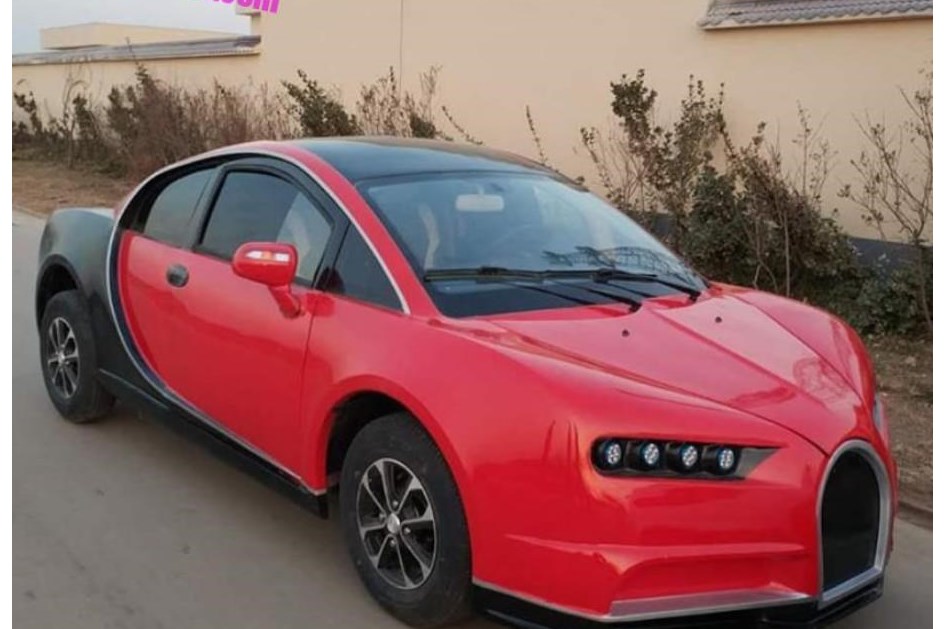 Clone chinês do Bugatti Chiron custa menos de 5 mil euros