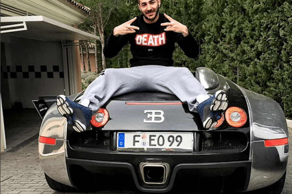 Benzema viu Bugatti Chiron de CR7 e não resistiu a comprar ...