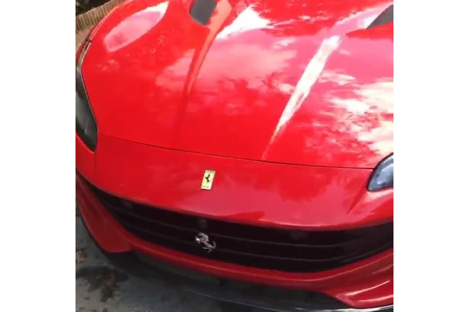 Luís Figo testou novo Ferrari Portofino!