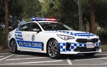 Kia Stinger entra ao serviço da polícia australiana