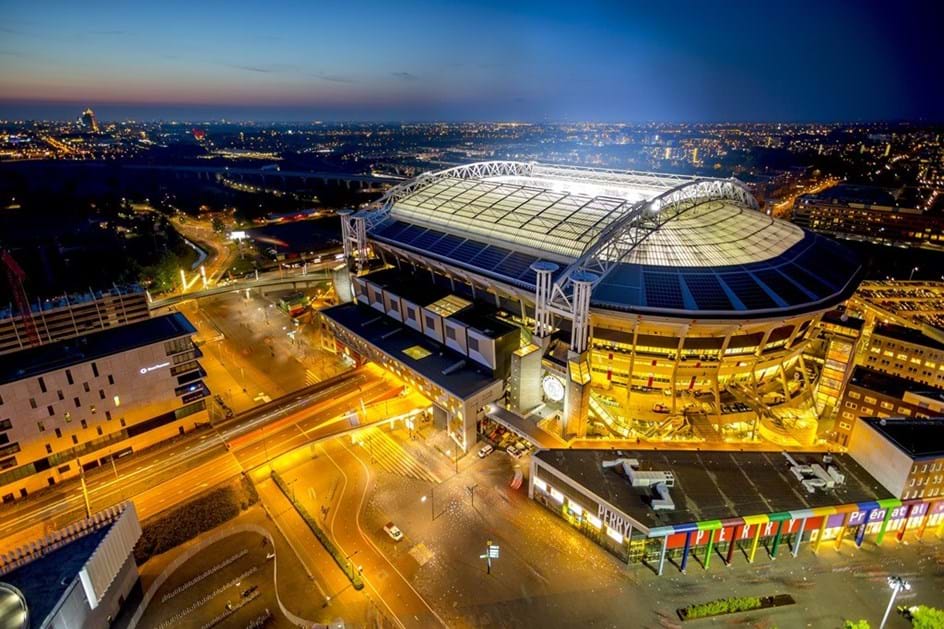 Estádio do Ajax tem maior sistema de armazenamento de energia da Europa