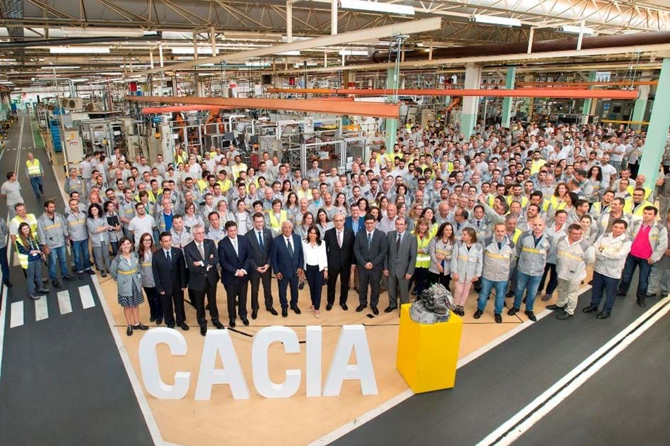 Renault investiu 100 milhões na fábrica de Cacia