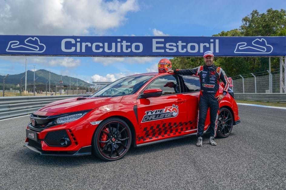 Tiago Monteiro, em Honda Civic Type-R sai da primeira linha no