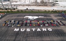 Ford celebrou assim a produção do Mustang número 10 milhões