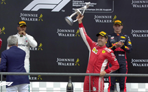 F1: imagens da vitória de Vettel no G.P. da Bélgica