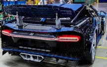 LEGO fez Bugatti Chiron com 1 milhão de peças que pode ser conduzido