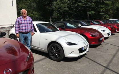 Novo Mazda MX-5: ensaio na Transfagarasan, a terra de Drácula...
