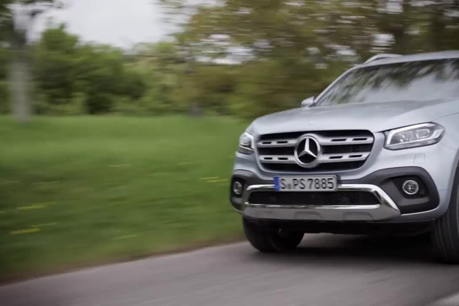 Mercedes mostrou versão V6 da Classe X em novo vídeo