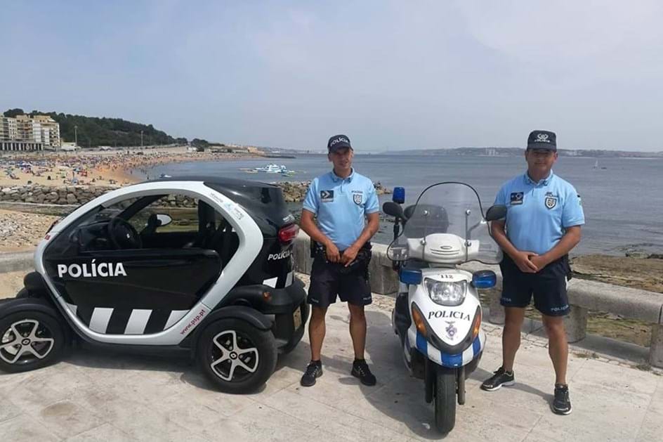 PSP vai patrulhar praias de Oeiras com um Renault Twizy eléctrico