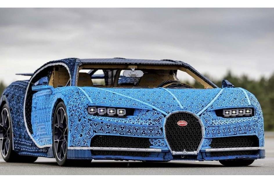 LEGO fez Bugatti com 1 milhão de peças que pode ser conduzido